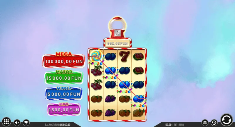 Sweet Candy Cash Stash - pengumpul tunai bertindih beraksi